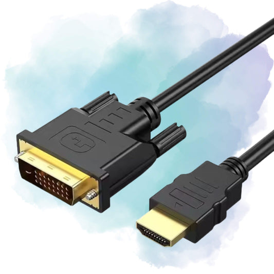 HDMI to DVI-D Cable 1.5M – Full HD 1080P High-Speed Display Cable