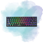 Xtrike Me GK-995W 68-Key Tri-Mode Wireless RGB Mechanical Gaming Keyboard Black