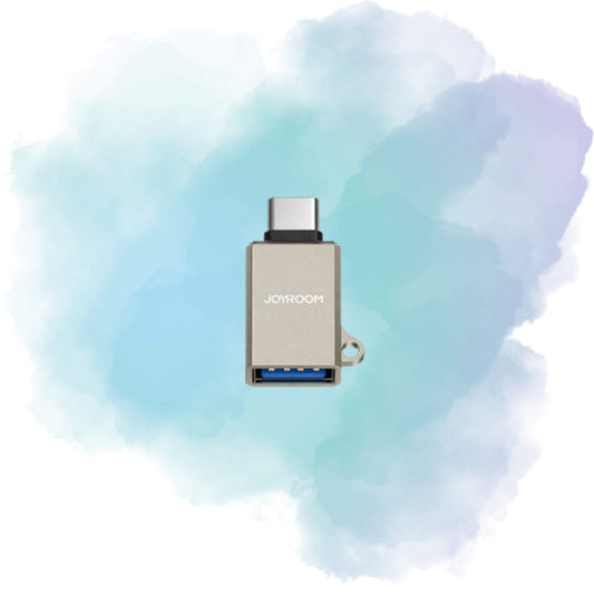 Joyroom S-H151 Type-C Male to USB Female OTG Adapter (Silver)
