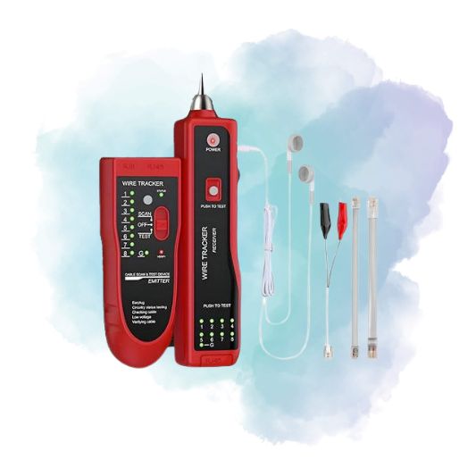 MJ-868 Network LAN Cable Tester & Wire Tracker RJ45 RJ11 USB Coaxial Tester
