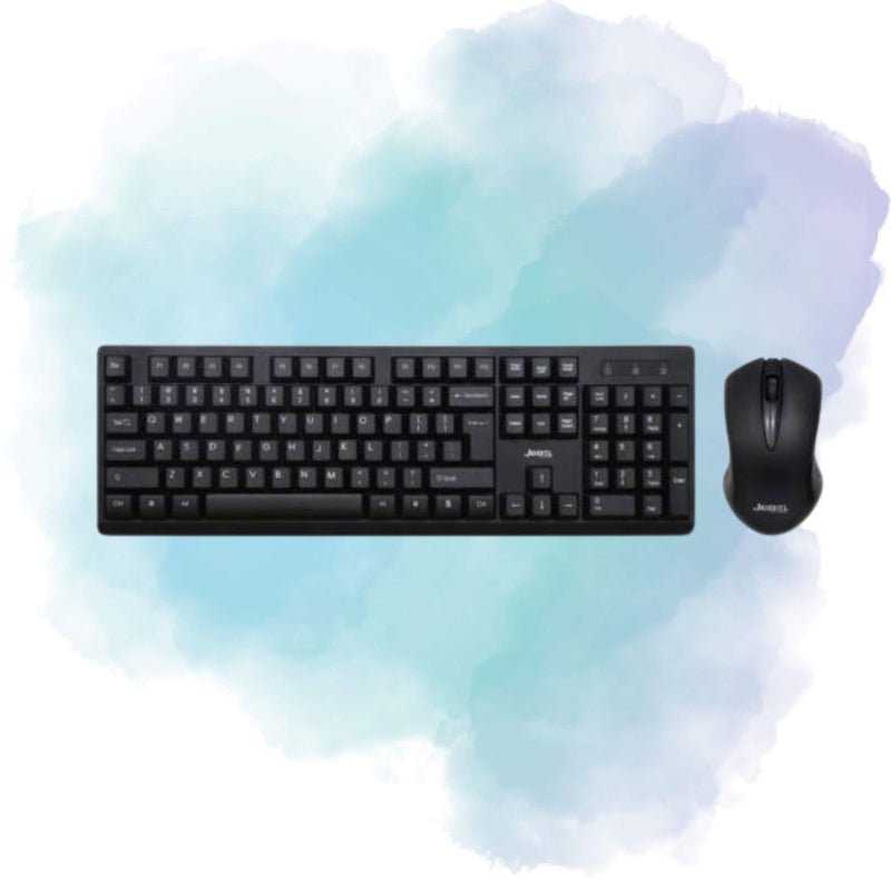JEDEL WS736 Wireless Keyboard Mouse Combo 2.4GHz