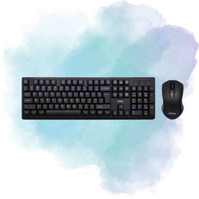 JEDEL WS736 Wireless Keyboard Mouse Combo 2.4GHz