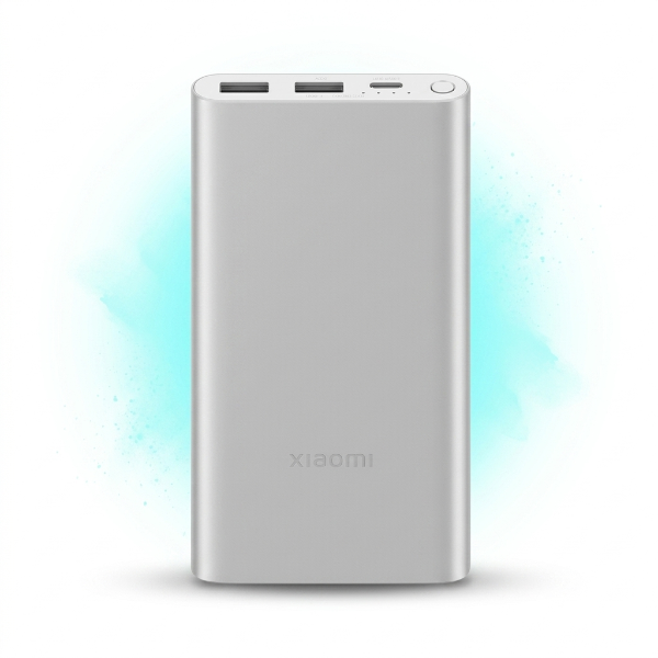 Xiaomi Mi 10000mAh 22.5W Fast Charge Power Bank – USB-C Two-Way Charging, Silver