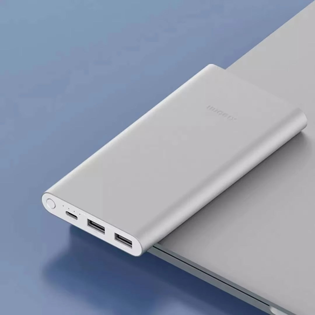 Xiaomi Mi 10000mAh 22.5W Fast Charge Power Bank – USB-C Two-Way Charging, Silver
