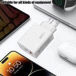 XIAOMI 120W EU Plug QC3.0 Fast Wall Charger with Cable