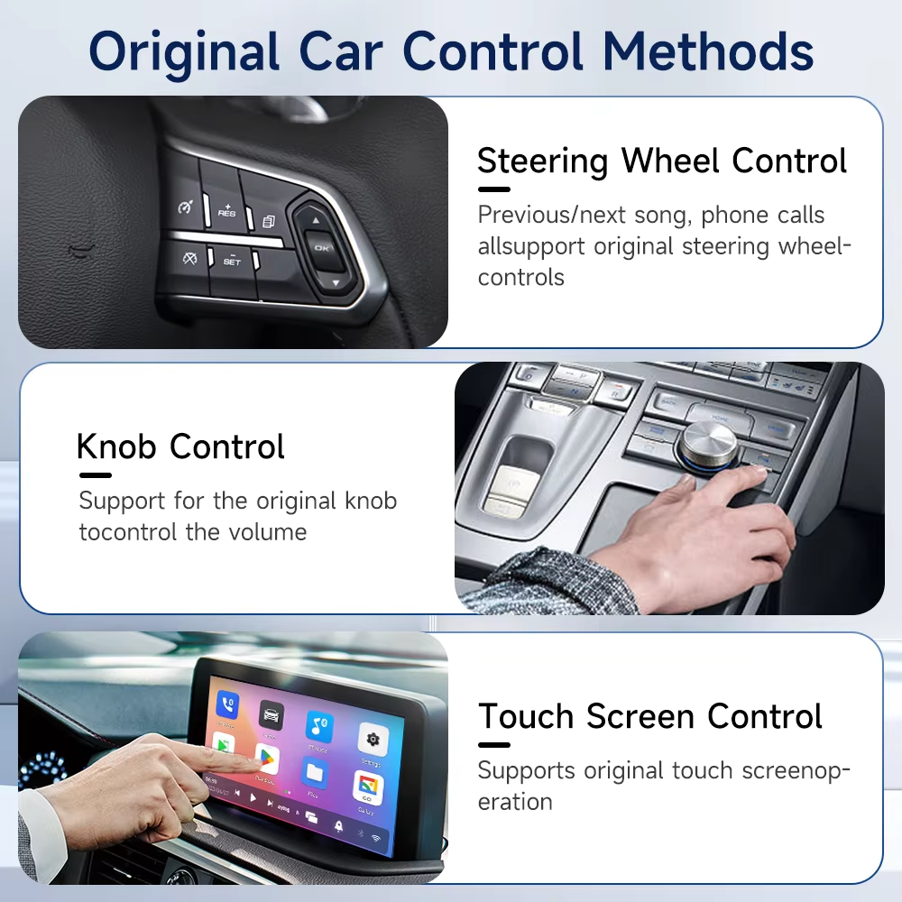 Carlinkit T-Box Android 12 Wireless Car Play AI Box 2GB+16GB GPS YouTube Netflix Car Adapter